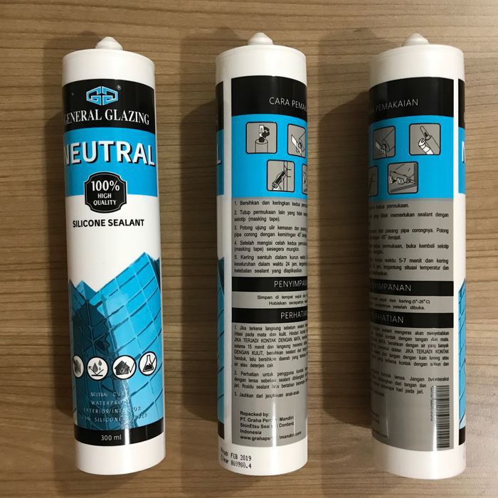 

lem kaca silikon netral gg silicone sealant neutral general glazing