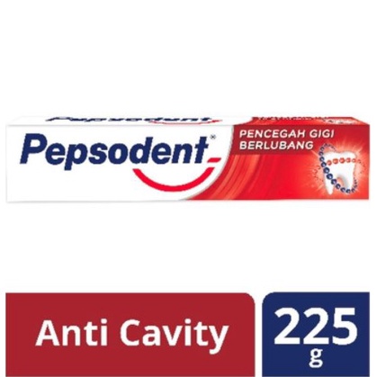 ★ BB ★  Pepsodent Pencegah Gigi Berlubang Toothpaste Pasta Gigi White 225gr - Pasta Gigi