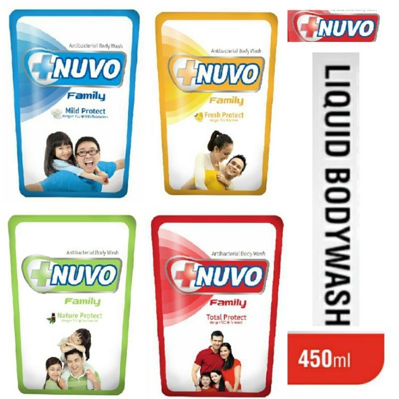 Sabun Nuvo cair / Nuvo body wash 450ml