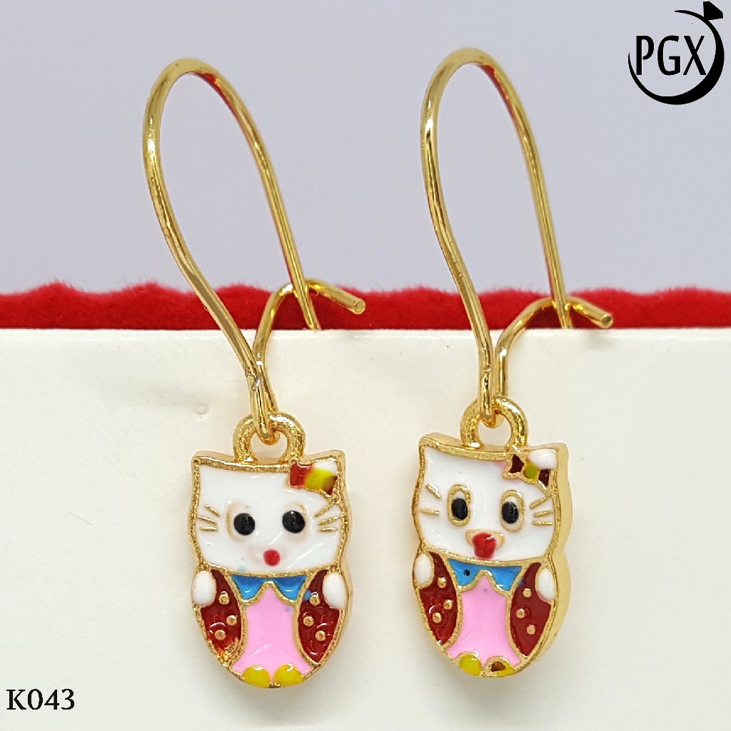 PGX Anting Anak Xuping Aksesoris Perhiasan Lapis Emas Premium - K043