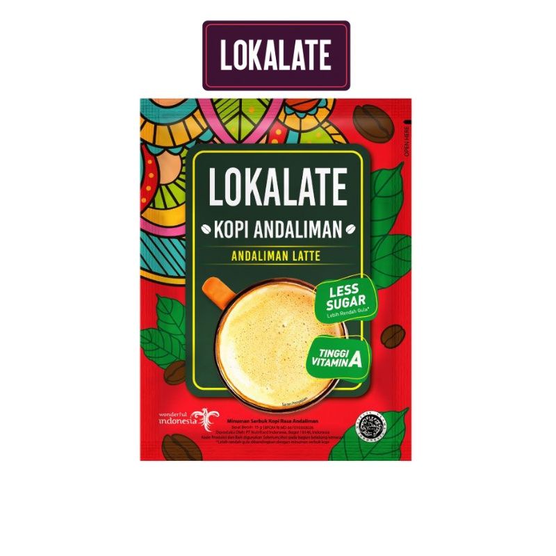 Lokalate Kopi Kekinian Sachet 15 gr