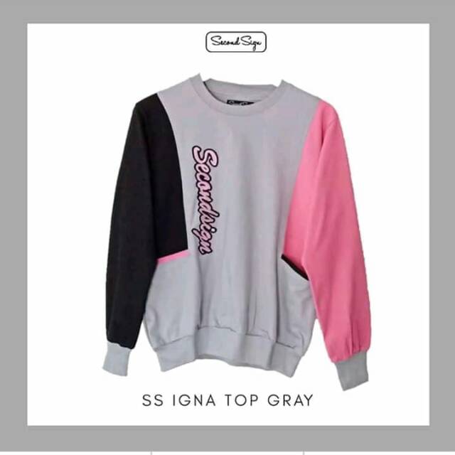 Top igna kaos by Second Sign ori sale