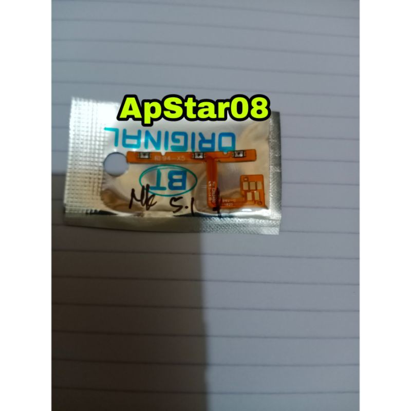 Nokia X5 5.1 Plus Flexible Flexibel Tombol On Off Volume Nokia 5.1+