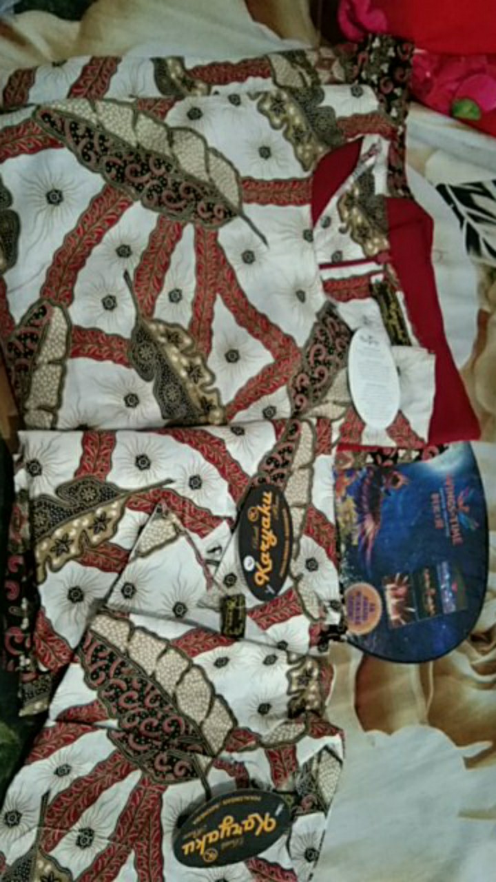 Gamis Couple Baju Muslim Gaun Pakaian Wanita Kebaya Batik Perempuan Fashion Cewek Cewe Pekalongan A6