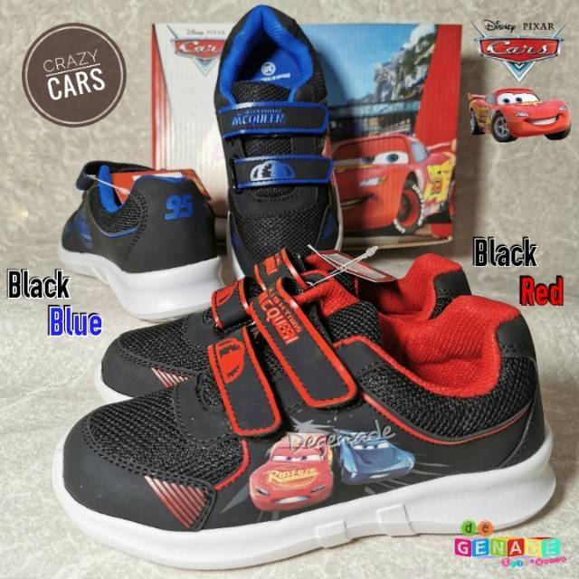 Sepatu sekolah anak Disney CARS Sneakers Boys shoes