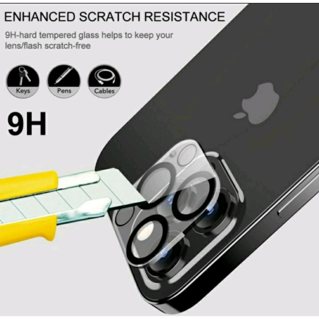 TEMPERED GLASS KAMERA IPHONE 13 PRO - PELINDUNG KAMERA IPHONE 13 PRO - BENUA DUNIA