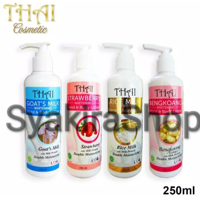 Thai Hand and Body Lotion 250ml