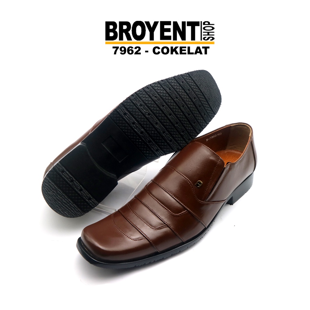 Sepatu pantofel Pria Kulit Asli 7962