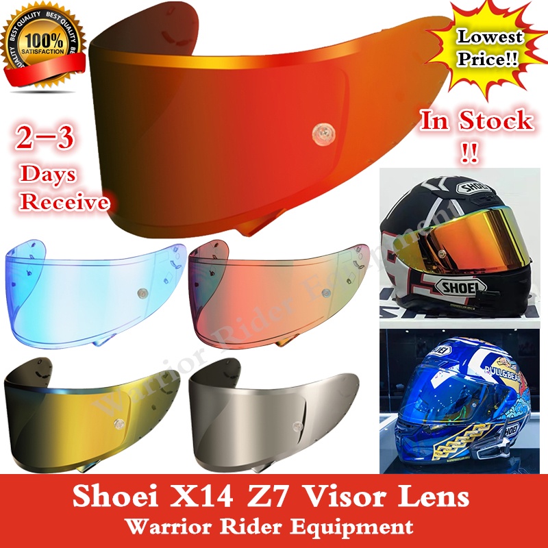 Revo Iridium Visor Lens Shoei X14 Z7 X Spirit Shoei Helm Visor Lens Dukung COD