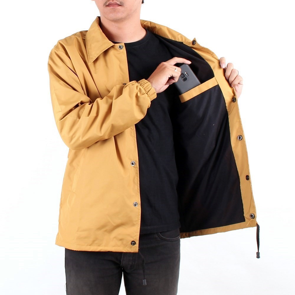 TERMURAH !! Jaket Coach Pria Anti Air Original Wangkers