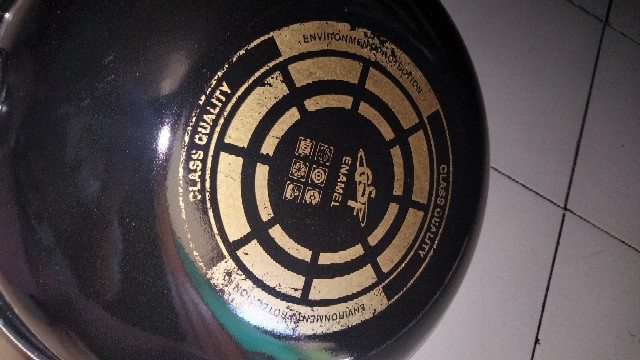 Panci Set Gsf 1831 / Cookware Set Enamel Gsf 1831 Tutup Kaca