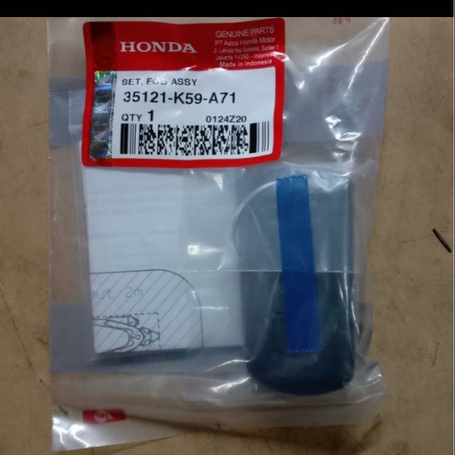 Remote kunci kontak all new Vario 150