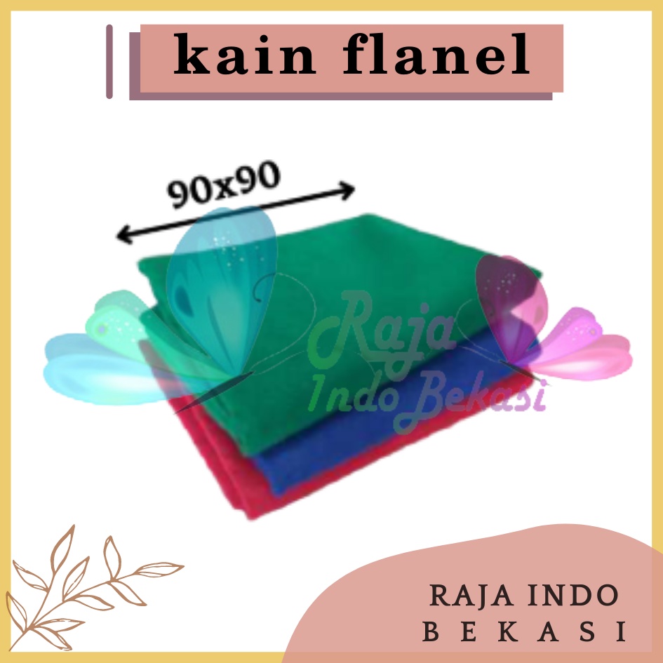 Kain Flanel Hidroponik 90x90 Cm - Media Hidroponik  Flanel Lembaran - Untuk Sumbu Hidroponik