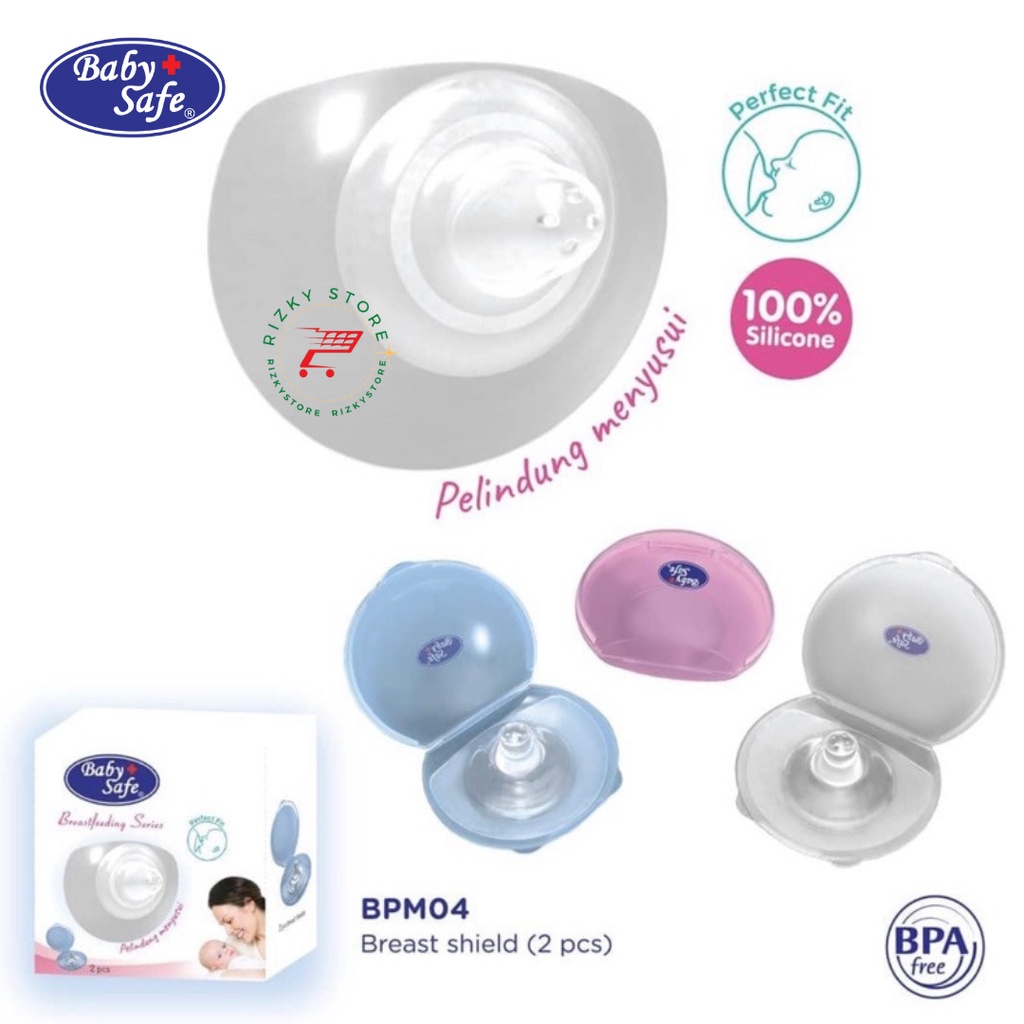 Baby Safe Breast Feeding Series / pelindung puting 2 pcs (BPM04)