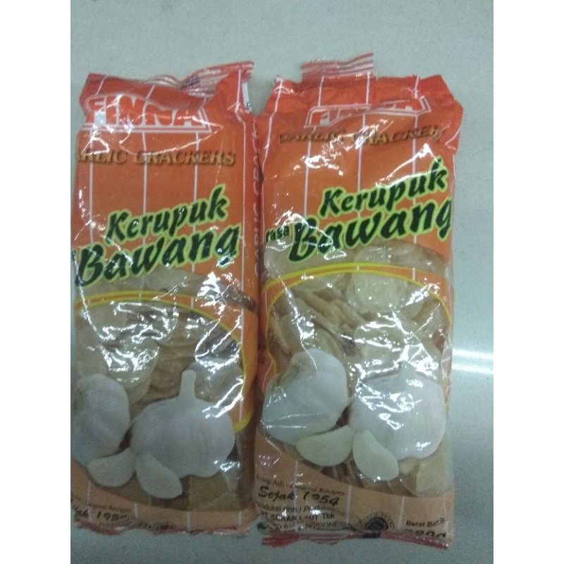 

Finna Kerupuk Rasa Bawang premium 380 gr