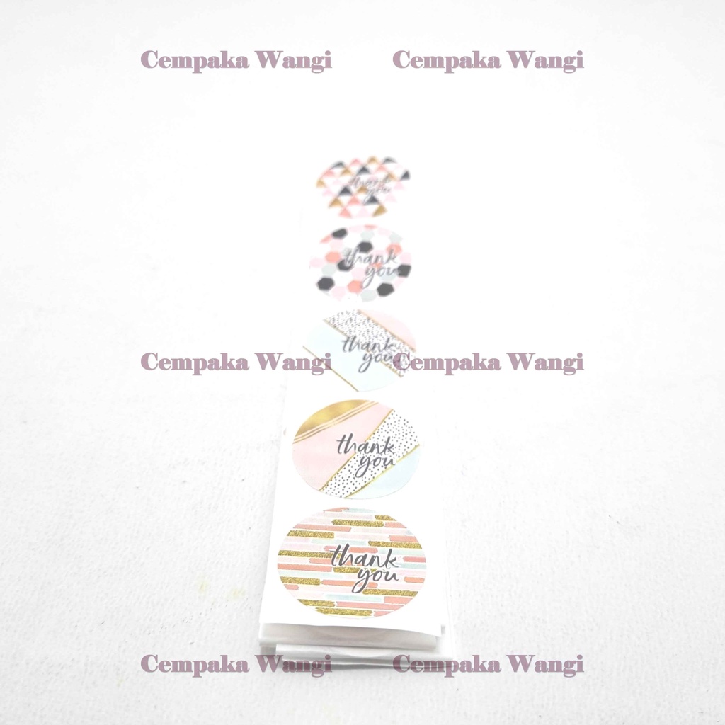 

stiker label thank you - sticker ucapan terima kasih stiker packing