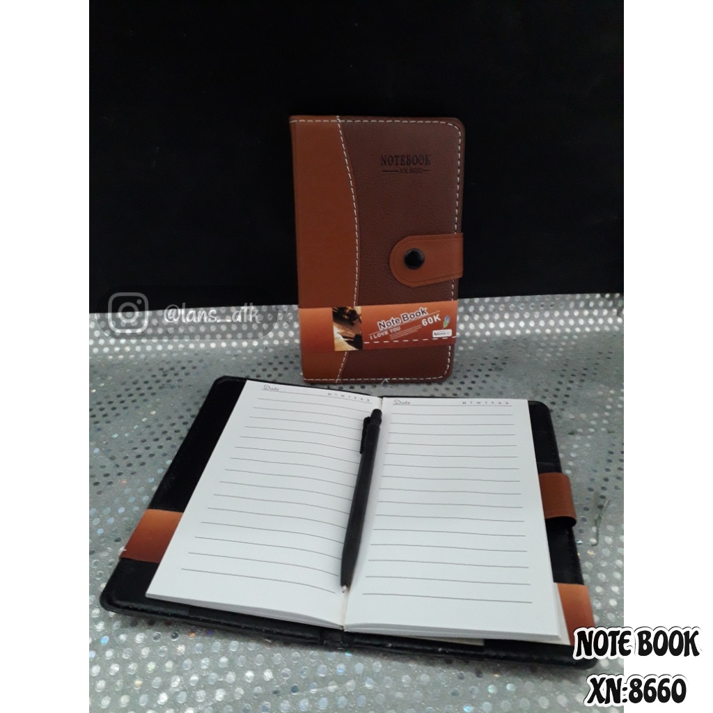 

NOTEBOOK XN: 8660 60K +PULPEN / AGENDA XN: 8660 (03182)