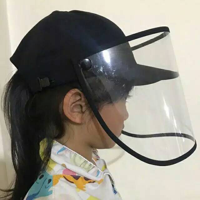 Face shield topi pelindung wajah