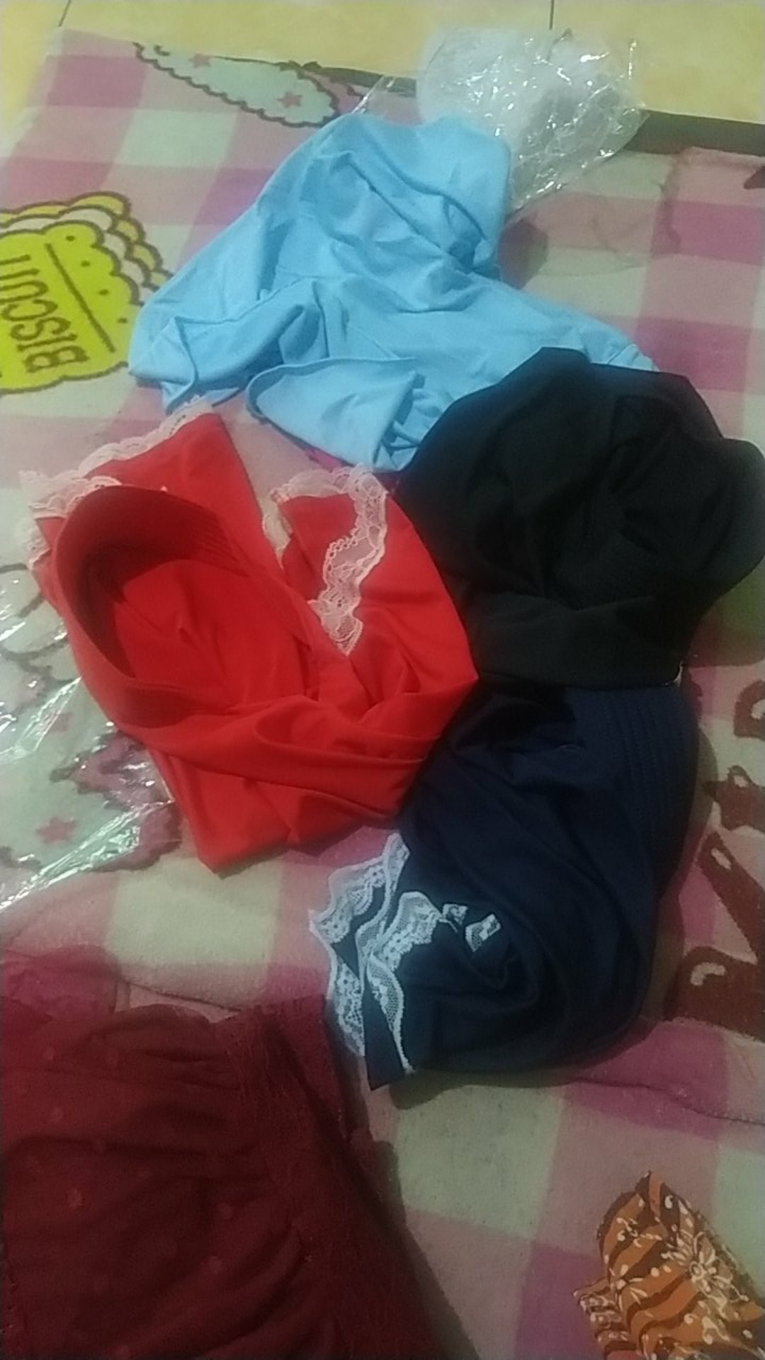 Jilbab Bayi Haifa Batik Pita