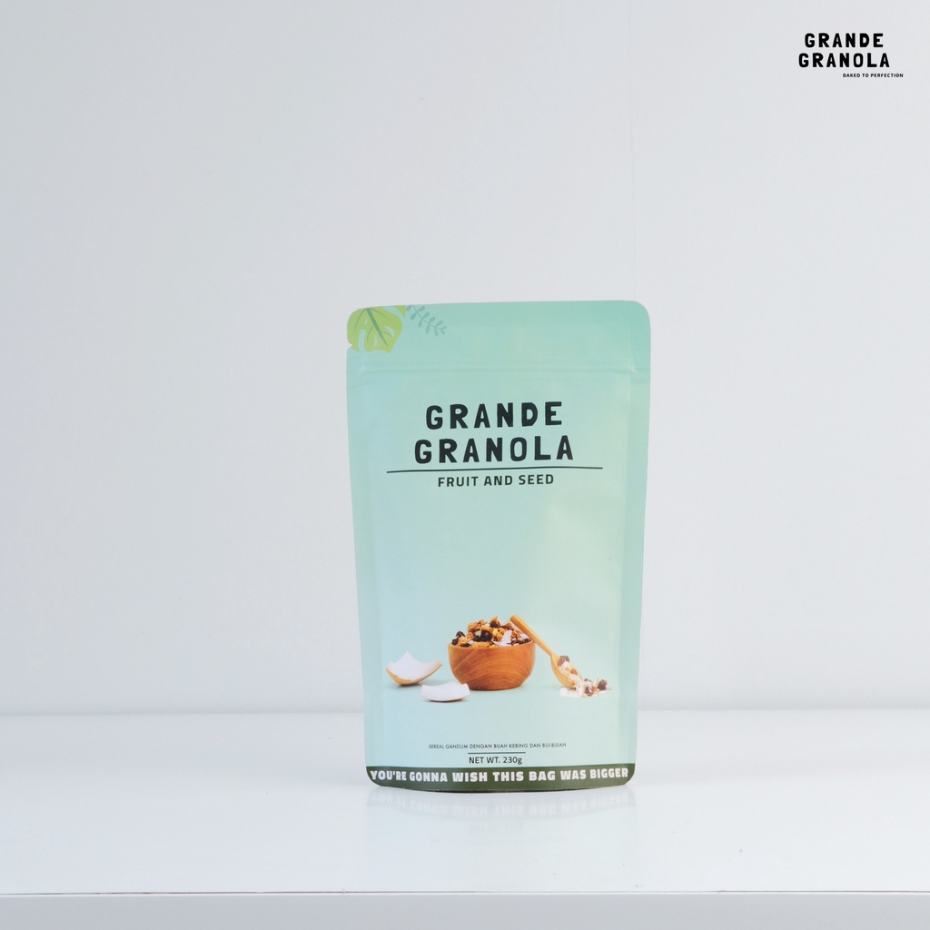 

Grande Granola Fruits and Seeds 230 gram