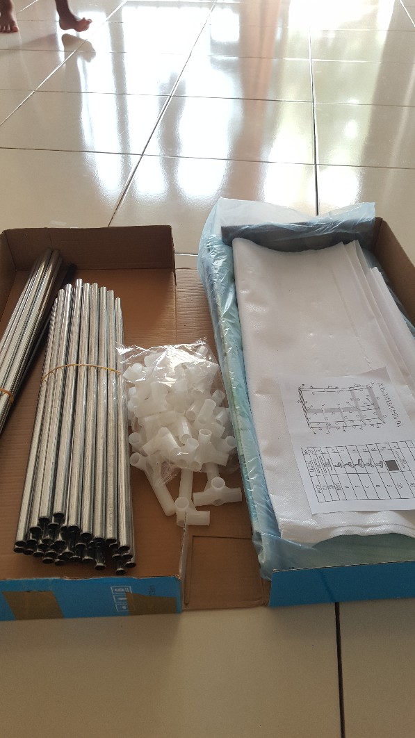 Lemari Rak Portable 2 Sisi Berbagai Motif Gambar