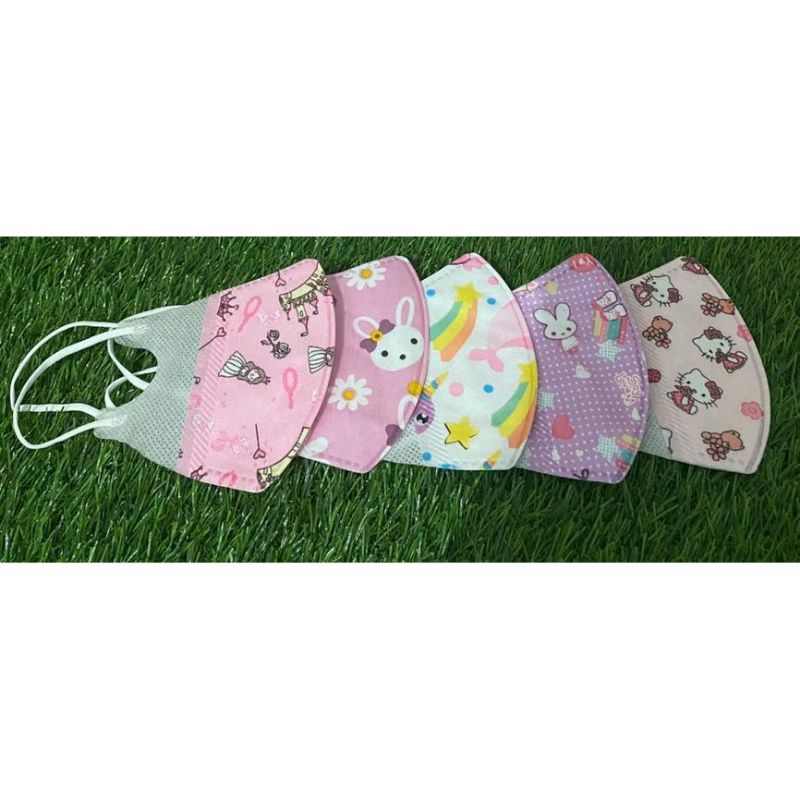 [bisa COD] ~ MASKER ANAK DUCKBIL MOTIF 10Pc/ Pack TERBARU MASKER DUCBIL ANAK 50 pc