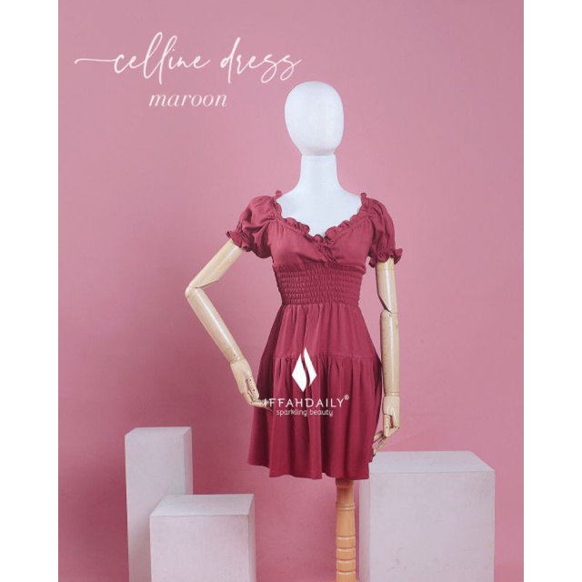 CELLINE DRESS by IFFAH.DAILY