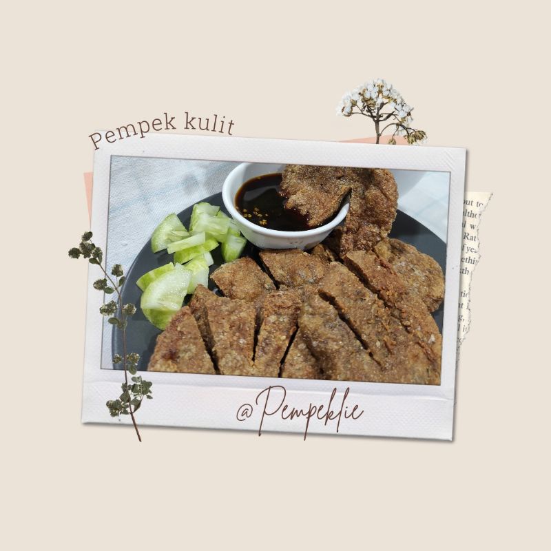 Pempek Kulit Ikan Tenggiri Enak Nagih Cuka Jeruk Asli Bangka