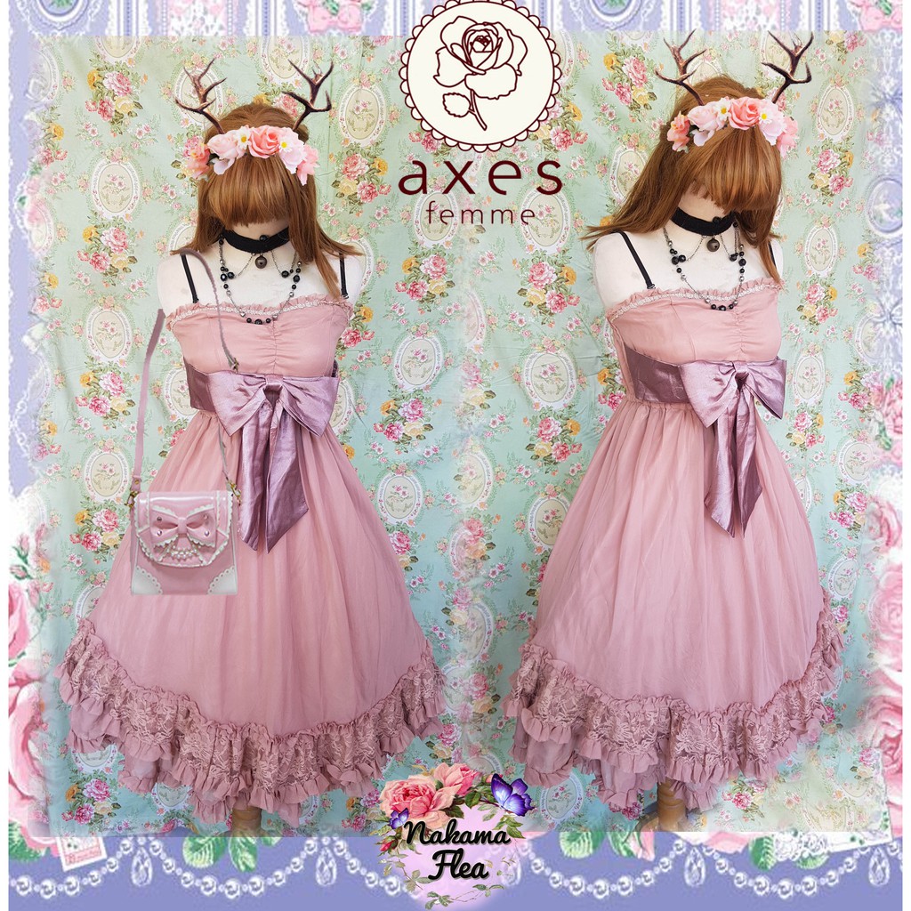 Arme's Axes Pink Dress