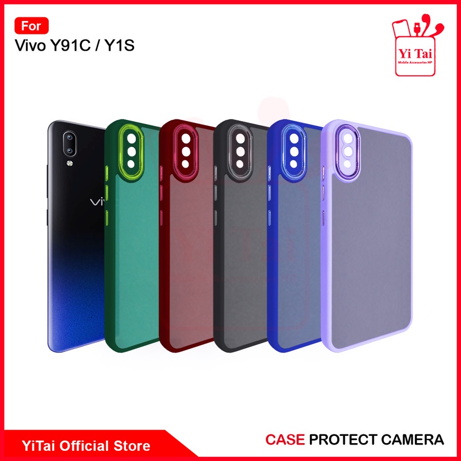 YC02 CASE YI TAI PROTECT KAMERA VIVO Y30 Y91C Y1S - BDC