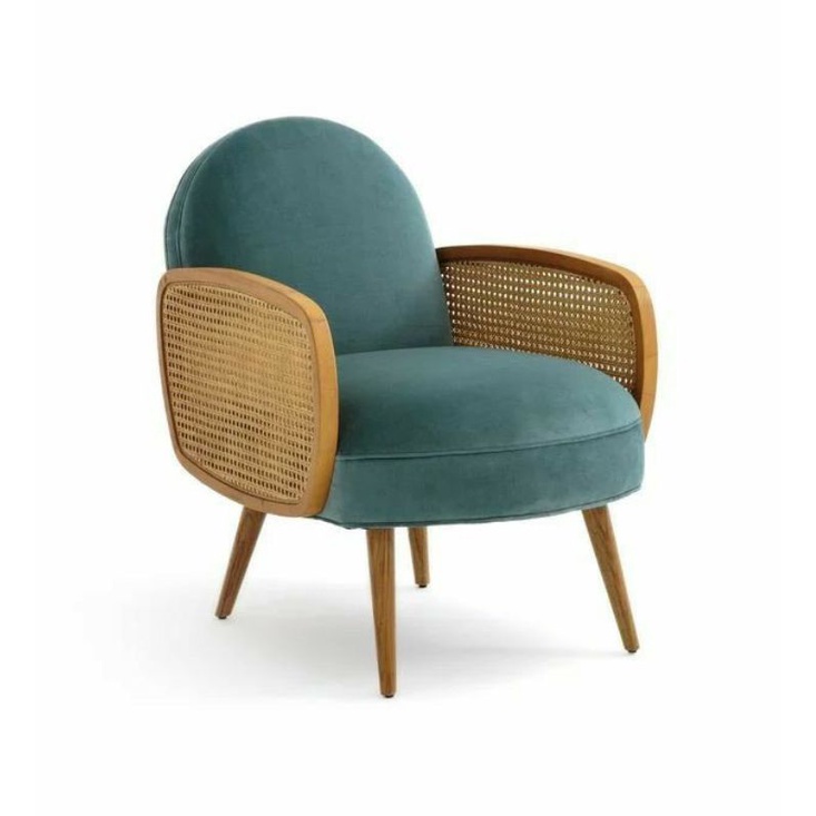 Kursi sofa single ruang tamu sofa ruang tamu single retro rotan