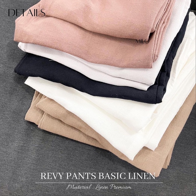 REVY PANTS BASIC LINEN 2295