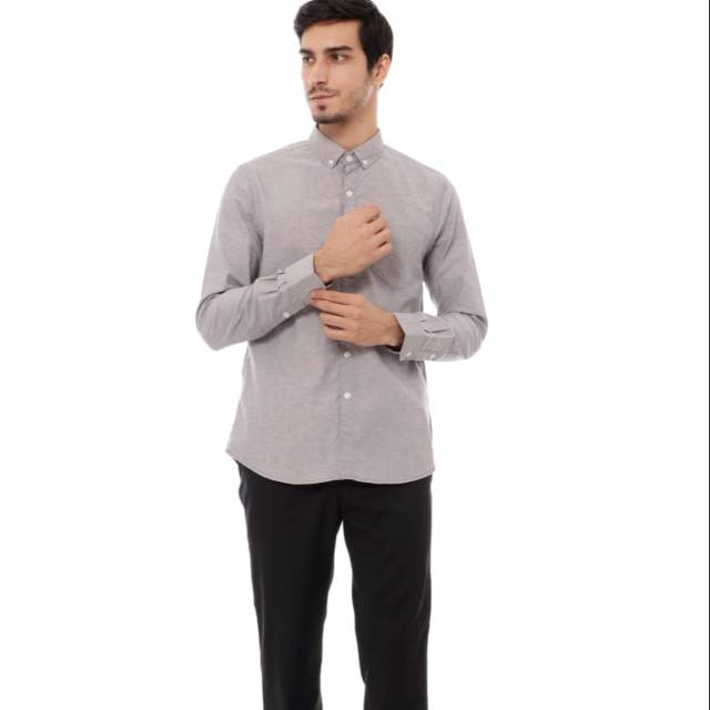 MYD long basic series shirt : Black, Navy, Grey, Maroon, White , Softblue, Lightblue,