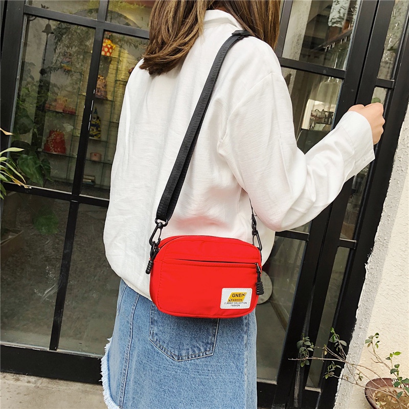 FINOM GNEI - Tas Selempang | Sling Bag Wanita Korean Style Kekinian Sporty