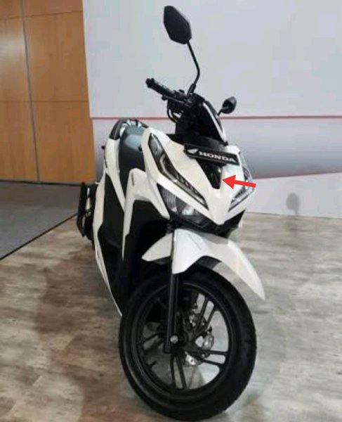 front top dudukan nopol vario 125 150 new 2018 K60R K59J original