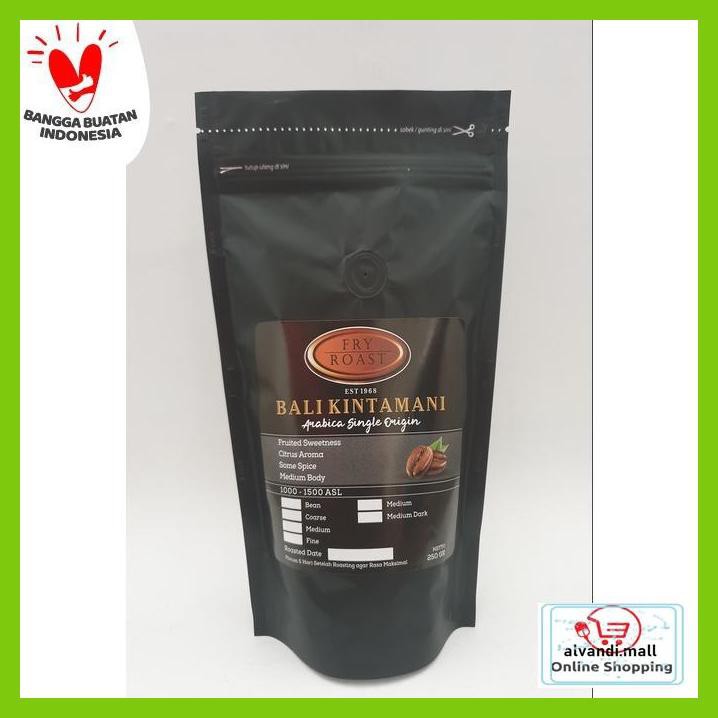 

57Ryr66- Kopi Arabika Bali Kintamani 250 Gram (Biji/Bubuk) - Biji T7Tfhty-