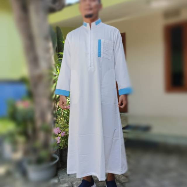 Jubbah putih exclusive Ihsan collection