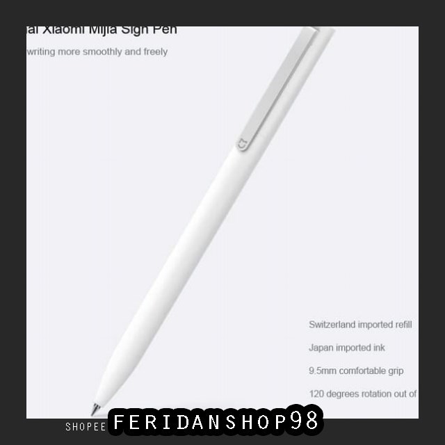 

BT143 XIAOMI MIJIA 0.5MM BEST SIGN PEN SIGNATURE PEN INK REFILLS PACK 3PCS BY FERIDANSHOP98