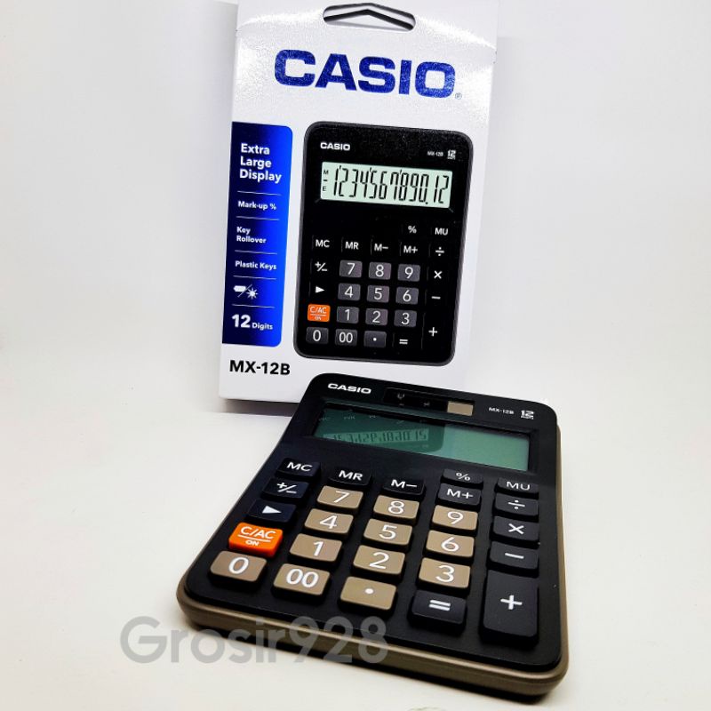 

Calculator / Kalkulator Meja Desktop Casio MX-12B DIJAMIN ORIGINAL