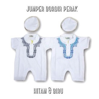 fxz#4 Baju Koko Bayi Laki Cowok Jumper Jumsuit Set Peci Umur 0 1 2 3 4 5 6 Bulan Romper Lakilaki