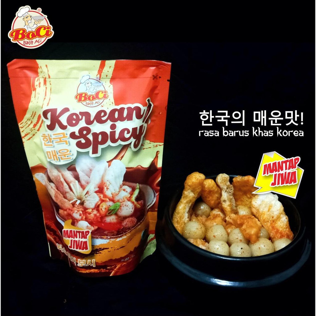 

Baso Aci mantap jiwa korean spicy