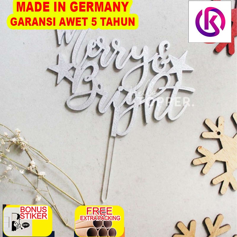

Terlaris Topper Natal (4) / Christmas Cake Topper / Hiasan Kue Natal