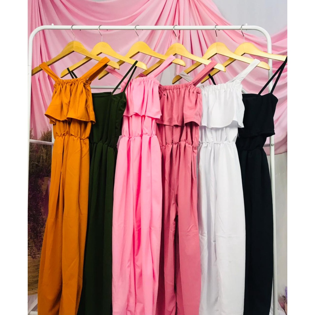 ilook | jumsuit plain  | Jm polos | bahan creap