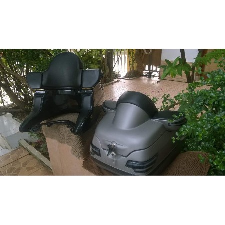 TOPBOX PIKACCU NMAX GREY AKSESORIES BOX BELAKANG MOTOR