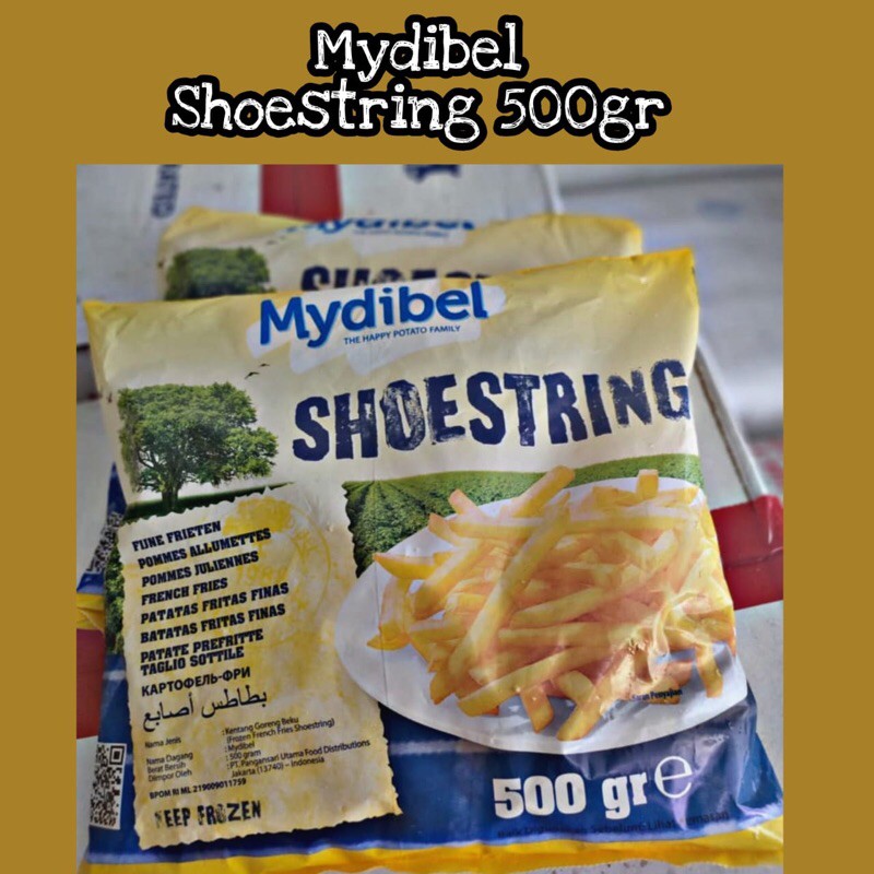 Kentang Mydibel Shoestring 500gr