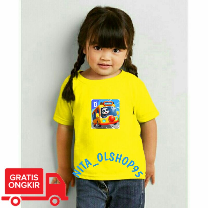 baju anak babybus , baju gambar babybus , baju anak laki laki , baju anak perempuan