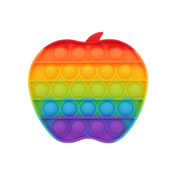 (Murah Lebay) POP IT RAINBOW UNICORN. Fidget pust pop its fidget Toy. #Bonus majalah anak-Apel