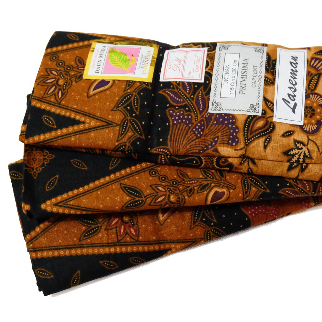 Grosir Sarung Batik Halus Perempuan Cap DAUN MUDA 2 x 1.1 M