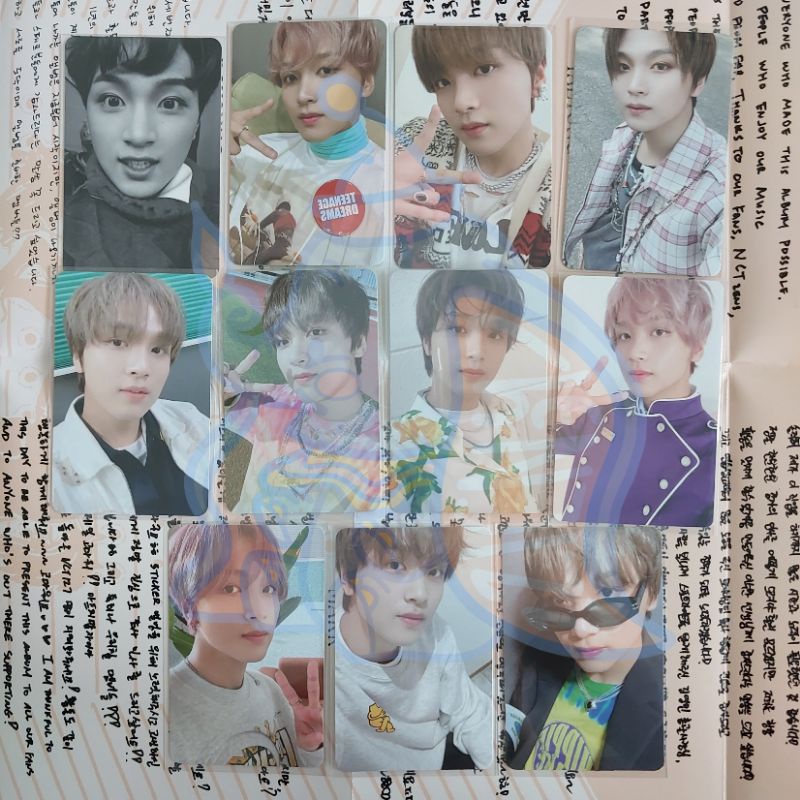 [CLEARANCE SALE] PC HAECHAN MFAL STICKER HOT SAUCE BORING JEWEL CRAZY HELLO FUTURE KIHNO SEASON GREE