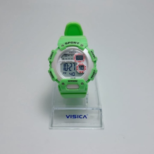 Jam Tangan Sporty Bulat Remaja Wanita/Pria Terbaru Free Packing Dus+Bubble Wrap VG-98